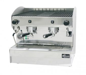 Кофемашина Acm Srl Rounder 2 GR Compatta INOX (ACMRD002CSIX) полуавтоматическая с 2 группами – купить в Москве по цене завода