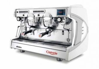 Кофемашина Astoria Sae/2 Sabrina/Сенсор/Высокая группа Белый/Autosteamer C.M.A. – купить по цене завода