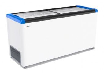 Ларь морозильный Frostor Gellar FG600 с прямое стекло синий – купить по цене завода