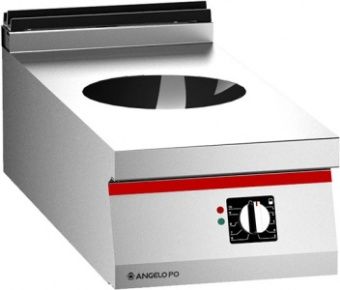 Плита индукционная WOK настольная серии ICON9000 с 1 конфоркой 30 см Angelo Po 0N0VT1W – купить по цене завода