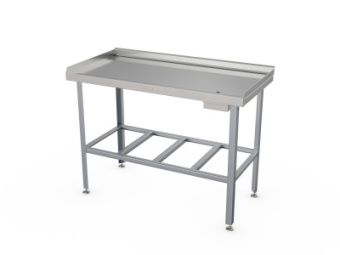 Стол пристенный мясной см-с-1200.600-02 (СМ-3/1200/600) – купить в Москве по цене завода