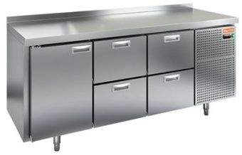 Стол охлаждаемый Hicold SN 122/TN (-2+10), 1 дверь, 4 ящ, 1835х600х850 – купить по цене завода