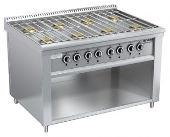 Плита газовая Вулкан-Heidebrenner Прг-Iiа-8М Standart арт.82410 серия 700 – купить в Москве по цене завода