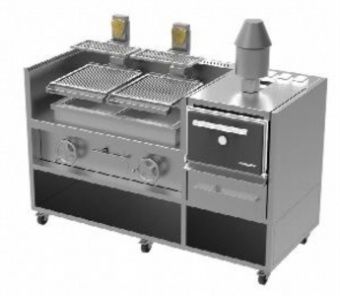 Гриль комбо Josper Cvj050-2-Hjx-25 – купить в Москве по цене завода
