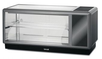 Витрина холодильная настольная, с 1 полкой, объемом 142 л, с подсветкой Lincat D5R 125B – купить по цене завода