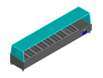 Витрина для ингридиентов Hicold VRTG 1835 для стола Hicold Pz3 – купить в Москве по цене завода
