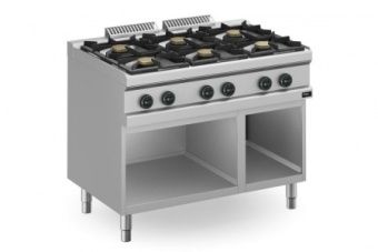 Плита 6 конфорочная Apach APRG-117P/PL 700 серии – купить в Москве по цене завода