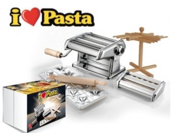 Тестораскатка-лапшерезка Imperia Titania Ilovepasta 695 ручная (набор для производства лапши) – купить в Москве по цене завода