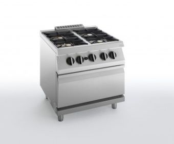Плита газовая 4 конфорочная 700 серии Apach Chef Line Slrrg87Fg – купить в Москве по цене завода