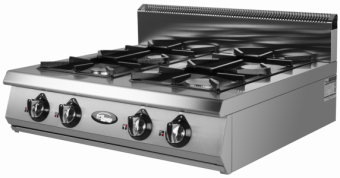 Плита газовая Grill Master Ф4ПГ/800 ГАЗ (50003) настольная 4конф.27кВт 800х800х330 – купить в Москве по цене завода