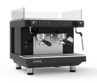 Кофемашина Sanremo Zoe Kompact 2 гр. 220В автомат чёрная – купить по цене завода