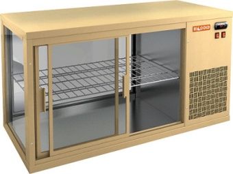 Витрина холодильная настольная Hicold Vrl 900 R Beige – купить в Москве по цене завода