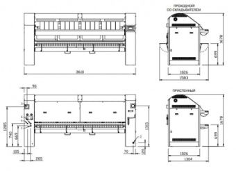 Гладильный каландр Imesa MC/M 2800/50 – купить в Москве по цене завода