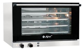 Печь конвекционная Abat КЭП-4 арт.11000009279 нерж, 4ур.400*600, эл.механ., без прот. – купить в Москве по цене завода