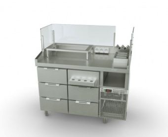 Станция для бургеров и хот-догов Атеси Бавария БХС-1235.700-02 арт.313751 – купить в Москве по цене завода