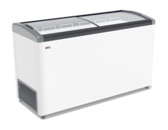 Ларь морозильный Frostor Gellar FG575E гнутое стекло серый – купить по цене завода