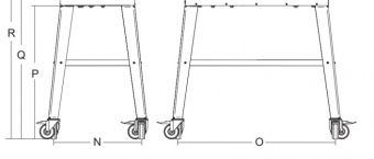 Стeнд для куттера Katana 12 и Katana 12Vv с колесами – купить по цене завода