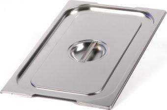Крышка Luxstahl из нержавеющей стали для GN 1/1 с ручками [811-L] – купить в Москве по цене завода