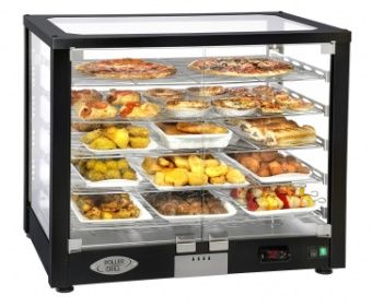 Витрина тепловая Roller Grill Wd 780 D черная – купить в Москве по цене завода