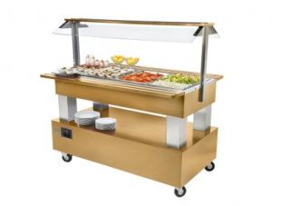 Салат-бар холодильный Roller Grill Sb 40 F светлый дуб – купить в Москве по цене завода