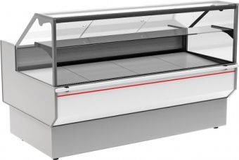Витрина холодильная Полюс GC95 Sv 1,8-1 0013-0430 (ВХСР-1,8 Carboma Gc95 Kombilux) ольха – купить по цене завода