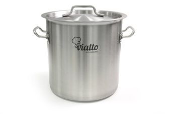 Кастрюля 9 л нерж. Viatto 101619 – купить в Москве по цене завода