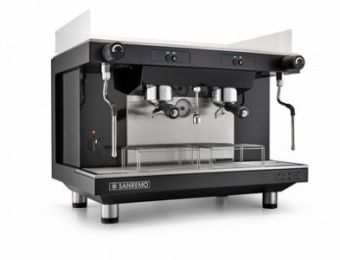Кофемашина Sanremo Zoe Tall 2 гр. 220В полуавтомат чёрная – купить по цене завода