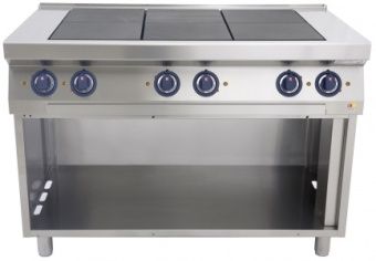 Плита 6 конфорочная Kogast Es-T67/P 700 серии – купить в Москве по цене завода