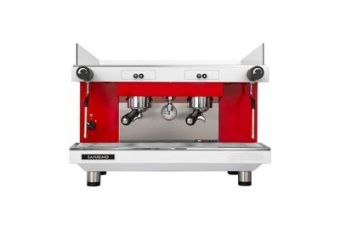 Кофемашина Sanremo Zoe 2 гр. 220В полуавтомат бело-красная – купить по цене завода