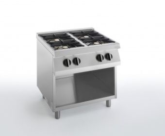 Плита газовая 4 конфорочная 700 серии Apach Chef Line Slrrg87Cs – купить в Москве по цене завода
