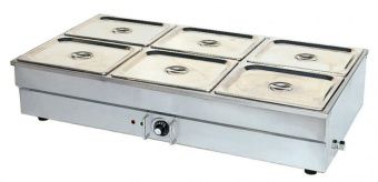 Мармит Kocateq BS6T настольный 6*GN1/2 – купить в Москве по цене завода
