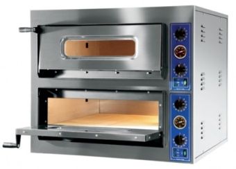 Печь для пиццы Xts F2/60 XA PS (X44/36) электрическая 2-камерная с подом 72х72см – купить в Москве по цене завода