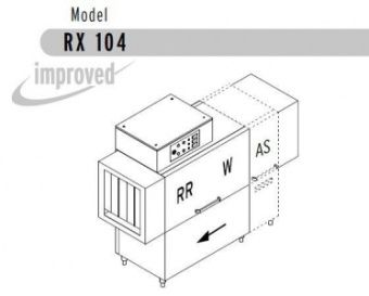 Машина посудомоечная Dihr RX 104 AS SX+DDE+XP+DR64 – купить в Москве по цене завода