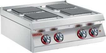 Плита электрическая с 4 конфорками Angelo Po 1G0PE2 настольная – купить по цене завода