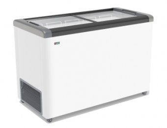 Ларь морозильный Frostor Gellar FG400C прямое стекло серый – купить в Москве по цене завода