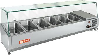 Витрина для ингридиентов Hicold VRTG1390 для стола Hicold Pz3 – купить в Москве по цене завода