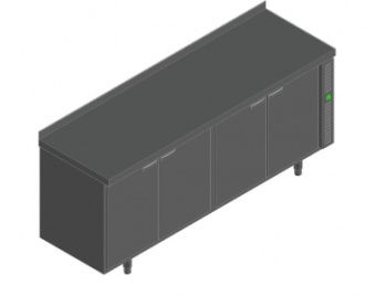Стол с охлаждающим шкафом Hicold Sn 1111/Bt P без агрегата – купить по цене завода