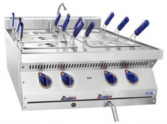 Электроварка Abat ЭВК-80/2Н арт.21000001738 (с корзинами 6хGN-1/3) с крышкой перфорир. – купить в Москве по цене завода