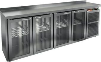Стол с охлаждающим шкафом с Стекл.Двер.Hicold Bng 1111 Br2 Ht – купить по цене завода