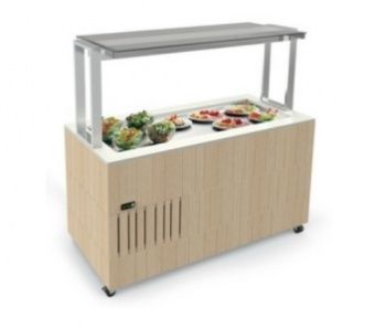 Стол шведский тепловой Enofrigo DOGE ISOLA SVT FISSA 1000 QPC венге A1DOGEFQPC10 – купить в Москве по цене завода