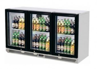 Шкаф барный TurboAir TB13-3G-SL-800 холодильный со стеклянными дверьми – купить в Москве по цене завода