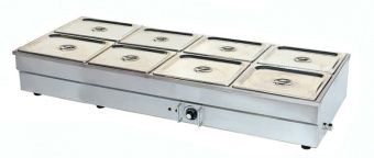 Мармит Kocateq BS8T настольный 8*GN1/2 – купить в Москве по цене завода