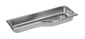 Гастроемкость Luxstahl фигурная 2,5'' 530х180/135х65 [DB1165] – купить в Москве по цене завода