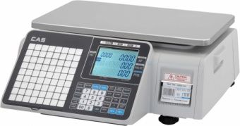 Весы торговые Cas CL3000-06B (TCP-IP) с печатью этикеток (120мм) без стойки – купить в Москве по цене завода