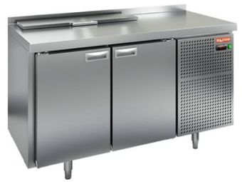 Стол для салатов Hicold SL1-11GN (1/3) (+2+10), 2 двери, 1390х700х850мм – купить в Москве по цене завода