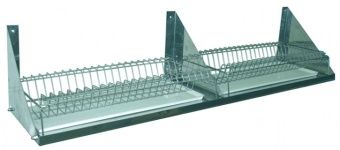 Полка настенная Эльф 4М ИПКС-113-1,8С(Н) для сушки посуды – купить по цене завода