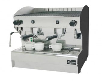 Кофемашина Acm Srl Rounder 2 GR Compatta NERO (ACMRD002CSN) полуавтоматическая с 2 группами – купить в Москве по цене завода