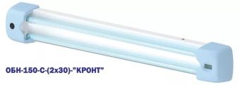 Облучатель ультрафиолетовый бактерицидный настенный (ОБН-150-1-2х30-"КРОНТ") – купить в Москве по цене завода
